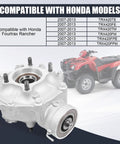 Trail Tested Straight Bolt Swap Replacement For Honda Fourtrax Rancher 420 Atv 2007 Through 2013 rear differential assembly cover.