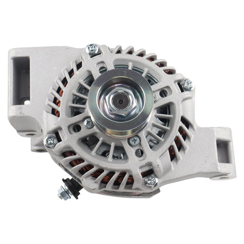 Alternator For 2010-2013 Mazda 3 2.0L 12V 100Amp Replacement Direct Fit OE Style With Top Notch Bearings For Reduced Friction Vibration And Noise