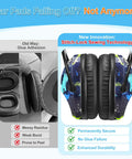 Comparison of Kids Noise Canceling Ear Muffs For Autism Sensory Relief with old glue adhesion vs new stitch-lock technology