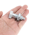 Kickass Rugged Two Pack Spring Plunger Pins M16x2 Thread With 8Mm Pin Diameter Solid Carbon Steel Build displayed in hand.