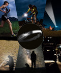 3 Pack Rechargeable LED Headlamps With 230 Degree Wide COB Light 5 Modes Motion Sensor Type C USB Charging in various outdoor settings