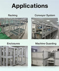 Application examples of European Standard Aluminum Profile 20x100mm Extrusion Frame With Linear Rail for various builds