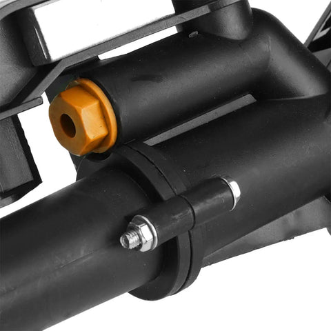 Close-up of 360 Degree Rotating Sprinkler System With Adjustable Spray For Lawn Garden And Farm Irrigation 1.5 In To 1 In Thread