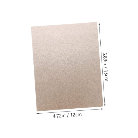 Ten Piece Microwave Mica Sheets For Oven Insulation And Heat Resistant Shield Reusable Mica Plates For Microwave Ovens