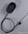 Straight Up Universal Recliner Release Cable Replacement With Heavy Duty Aluminum Spring Pull Handle Simple Swap For Ashley Sofas And Couch Chairs Smooth Action And Super Easy Install For Your Favorite Lounge showing dimensions and design.