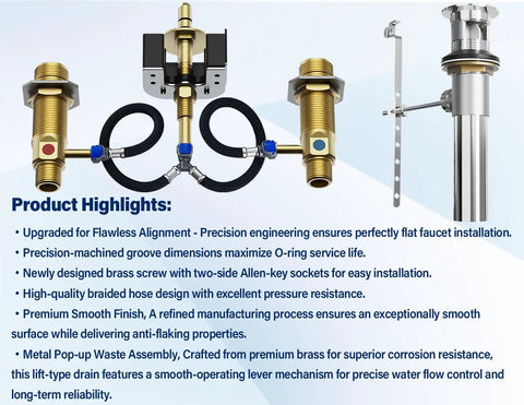 Image of Upgraded Series Rough-In Valve with Drain Assembly and 1/2-Inch IPS Connections, featuring Moen compatibility and brass construction.