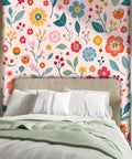 Beige Vinyl Wallpaper Roll Thick Textured Design Peel And Stick Removable Wallcovering For Home Decor Living Room Bedroom Accent Walls with floral pattern.