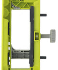Door Hinge Template A99HT3 Jig For Precise Hinge Placement And Fast Door Install, durable aluminum guide with green finish