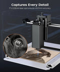 5W Portable Laser Engraver With Display Screen For Wood Acrylic Leather Wireless SD Card And Offline Engraving Deeplaser System in use