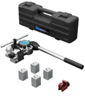 Professional Brake Line Flaring Tool Kit For 45 Degree Single Bubble And Double Flare with case and accessories shown