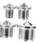 Pro Grade Stainless Steel Dowel Pin Set With Centering Pins For Precise Woodworking Alignment Cabinet And Bookshelf Positioning DIY Tool
