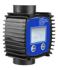 1 Inch Turbine Flowmeter Inline Sensor Meter For Pipeline Water With Male Thread Plastic Housing Durable Easy Install