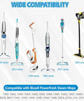 Compatibility chart for 8 Pack Microfiber Steam Mop Pads For PowerFresh Steam Mops showing various models
