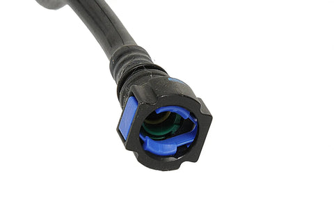 Complete Direct Fuel Pump And Level Sensor Module Assembly With Inline Filter And Pressure Regulator Plug And Play Bolt Up Replacement For Domestic Trucks And Pickup with detailed connector view.