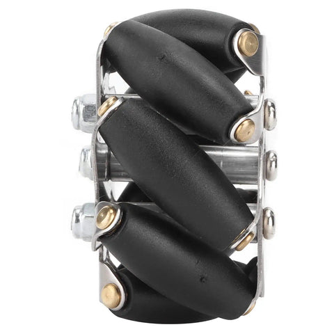 48mm Steel Mecanum Wheel Set With TPR Rollers For Omni Directional Drive On Robot Cars And RC Models 3Kg Load Capacity