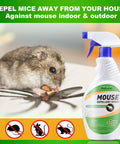 Minty Fresh Peppermint Oil Rodent Spray For Indoor And Outdoor Use Deters Mice Rats Squirrels And Other Pests In Homes Yards Garages Warehouses And Cars 16 Oz Easy To Use Odor That Deters Pests.