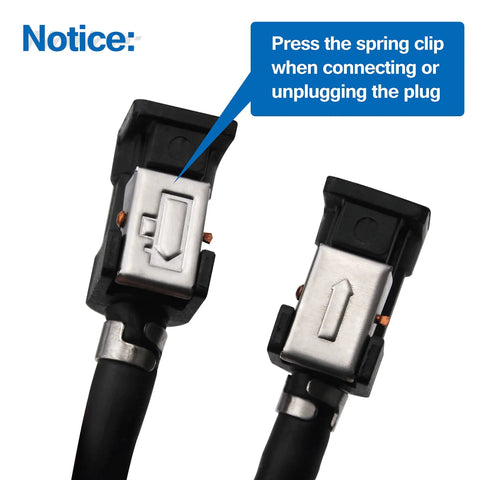 Boat Line Hose With Connector And Primer Assembly For Yamaha Outboard Motors, spring clip detail on connectors