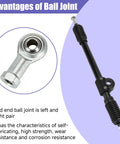 Go Kart Steering Spindle Bracket Set With Five Eighths Inch Axle And Rod End Ball Joint, Three And Three Quarters Inch Mount detail