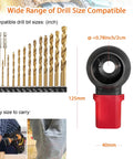 No Mess Drill Dust Collector for Clean Walls and Floors compatible with various drill bit sizes and compact design