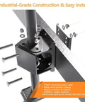 Universal Trailer Tongue Jack Relocation Kit With Bolt On Bracket For 3 Bolt And A Frame Jacks No Weld Install Tailgate Clearance