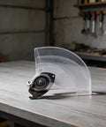 Clear Blade Guard For 255 Electric Miter Saw Replacement Part Aluminum Safety Shield Easy Install Debris Guard On Table
