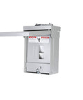 60 Amp Outdoor Circuit Breaker Enclosure Gray For 120 To 240 Volt Single Phase Weatherproof Main Lug Load Center Box Built Tough