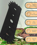7-1/2 Inch Electric Edger Replacement Blade 2 Pack For 896 895 Edgers And 7-1/2 Inch Trenchers WA0034 50018386, hardened steel