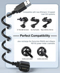 Di2 Charger Replacement Cable EW-EC300 1.5m USB Type-A charging cable compatible with Shimano 12-speed road Di2 systems