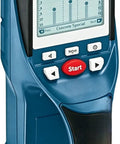Heavy Duty Handheld Wall Scanner And Stud Detector Real Workhorse Multi Function Finder shown with display and controls.