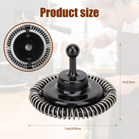 Milk Frother Replacement For Luxe Cafe ES601 ES655 ES701 Series Compatible Whisk Accessory in stainless steel and plastic