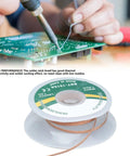 Pro Grade Desoldering Wire Copper Solder Wick for Easy Electronics Repair and PCB Work with soldering equipment
