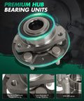 2 Pack Wheel Hub Bearing Set For Chevrolet Equinox GMC Terrain Buick Allure Regal Malibu Cadillac XTS Front And Rear 5 Lugs ABS Hub Bearing Assembly Fits 2010 2017 2013 2016 Vehicles, premium hub bearing units