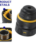 Close-up of Replacement Spindle With 3 Claws For D25144 D25134 Rotary Hammers, Drill Part N403111 496244-00, Metal Build