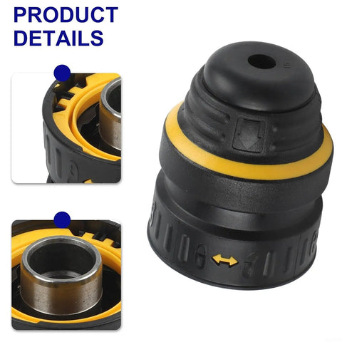 Close-up of Replacement Spindle With 3 Claws For D25144 D25134 Rotary Hammers, Drill Part N403111 496244-00, Metal Build