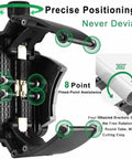 Rock Solid Portable Electric Pipe Cutting Machine With Five Adjustable Speeds For No Sweat Precision Work On Plastic And Metal Pipes Up To Four Hundred Millimeters showing precise positioning and 8 point fixed-point assistance.