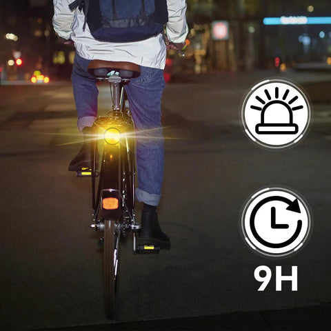 Rock Solid Amber Led Strobe Beacon With Usb Rechargeable Power And Heavy Duty Magnetic Mount For Cars Trucks And Emergency Vehicles Offering Twin Rotation And Flash Settings So You Can Lock In Highway Visibility And Stay Secure When Breakdowns Pop Up