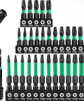 Tamper Proof Heavy Duty Torx Bit Set For Impact Drivers S2 Steel Security Torx Bits With CNC Machined Tips Star Bits T5 To TT40