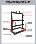Open Air PC Test Bench Frame For ITX ATX MATX EATX Rigs, Universal DIY Motherboard Chassis Mount, Water Cooling Ready open frame