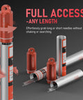 Red Tip 1 16th Inch By 7 Inch TIG Tungsten Electrode WT20 EWTh 2 10 Pack Pro Grade AWS Certified Arc Stability packaging open