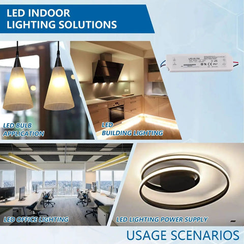 Rugged IP67 Waterproof LED Driver With 700 mA Constant Current For Outdoor Industrial Signage And Architectural Lighting Fully Sealed Enclosure Built To Weather Rain Dust And High Pressure Washdowns, 35W unit