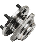 Close-up of a front wheel bearing hub assembly for Jeep vehicles, suitable for off-road use, showing metal construction and bearings.