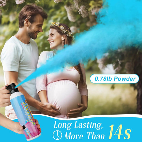 Epic Gender Reveal Fire Extinguisher Blaster 2 Pack Blue Biodegradable Confetti Launcher Sprays Up To Ten Feet Total Game Changer For Boy Reveal Party Setup That Hits Different And Fires For Over Fifteen Seconds