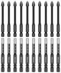 Pro Grade Diamond Drill Bits Set 6mm One Quarter Inch Dry Cutting For Ceramic Tile Concrete Marble Glass Tile With Quick Change Hex Shank 20 Piece Kit Durable Heat Resistant Bits