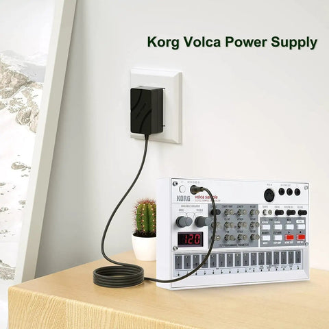 9V Power Supply For Korg Volca Series Plug And Play And Wide Range Of Synths Replacement Cord For KA350 Kross 61 88 Minilogue