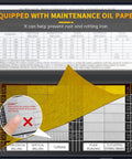 Surface Roughness Standards Set For Calibration And Quality Control, 30 Specimens With Ra0.05 To 12.5 Micron Finish, Built Tough From 45 Carbon Steel For No Sweat Lab Testing. reference chart with Ra scale