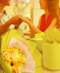 Bright Yellow Tissue Paper Sheets 20 By 14 Inches Pack of 100 For Gift Bags Wrapping Paper DIY Crafts Party Decor Birthday Baby Shower Festivals and Holidays used to wrap bouquet and gifts
