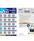 Top Shelf CR2032 Lithium 3V Coin Cell Batteries 20 Pack in clear packaging, ideal for car keys, remotes, and calculators.