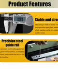 Pro Grade Semi Automatic PCB Lead Wire Cutter features precision guide rail and thick steel casing for durability.