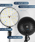 Ultra Bright 2000 Lumen LED Magnetic Work Light with 20 Inch Flexible Gooseneck and Built Tough Magnet Base close-up view