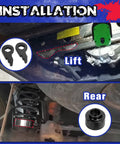 Installation of Beefed Up Lift Kit For Tahoe Yukon Suburban Avalanche 1500 2002 2006 1 To 3 Inch Front Torsion Bar Key